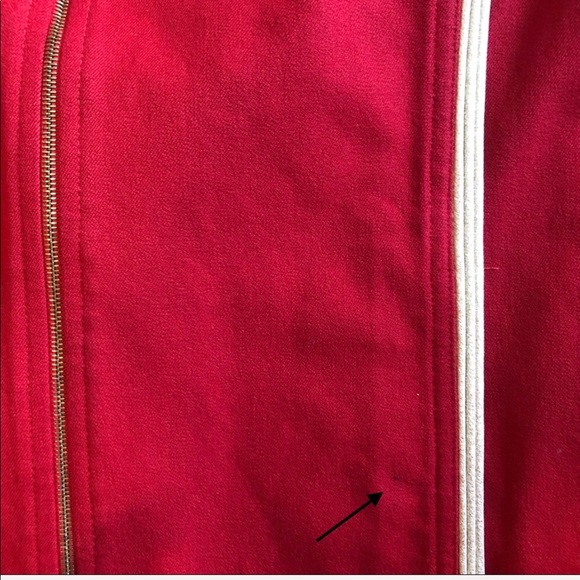 St. John Sport By Marie Gray Red Jacket Size S - Picture 8 of 8